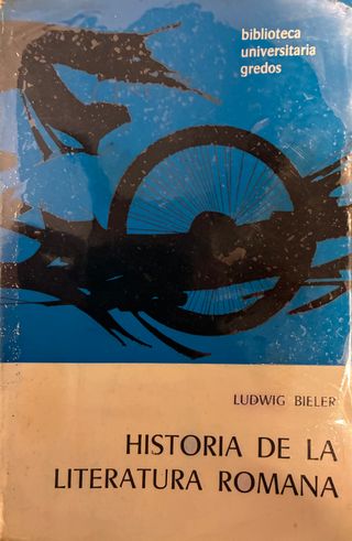 Historia de la literatura romana.