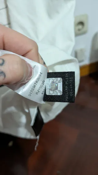 Camiseta Philippe Plein Talla XXL Calavera