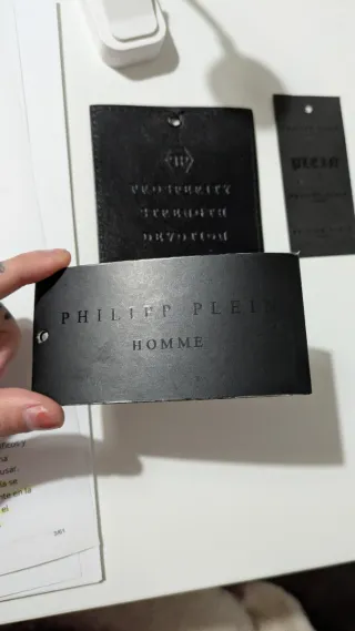 Camiseta Philippe Plein Talla XXL Calavera