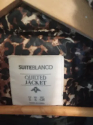 Chaleco TEBLANC estampado leopardo