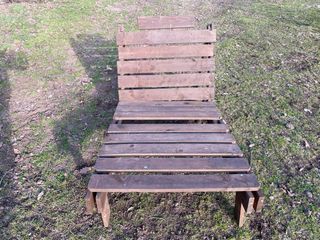 Hamaca de palets de madera 2 unitats