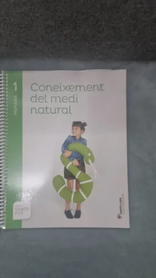 CONEIXEMENT DEL MEDI NATURAL 1 PRIMARIA SABER FER