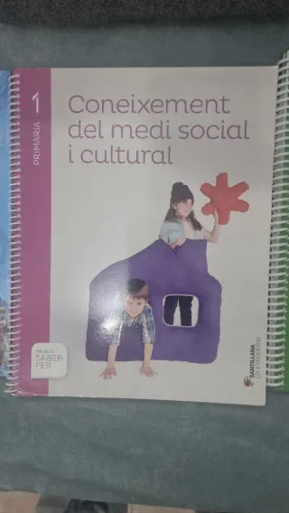 CONEIXEMENT DEL MEDI NATURAL 1 PRIMARIA SABER FER