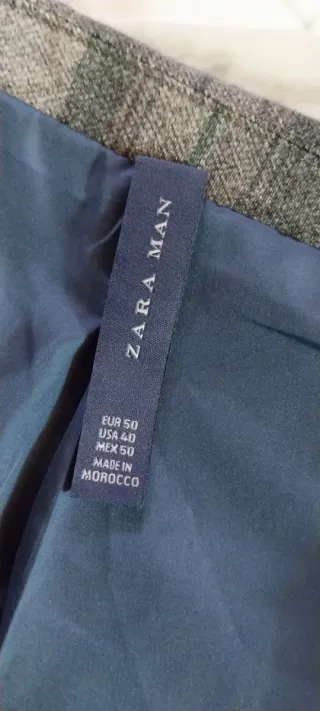Blazer Zara Uomo a quadri