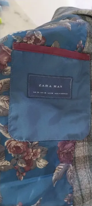 Blazer Zara Uomo a quadri