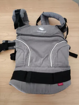 Manduca Mochila Portabebés Pure Cotton Gris