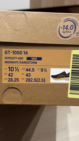 Zapatillas ASICS Hombre Talla 44.5