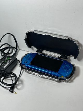 PSP 3004 Blu Elettrico + Caricatore
