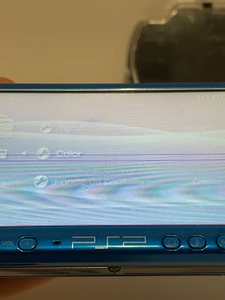 PSP 3004 Blu Elettrico + Caricatore