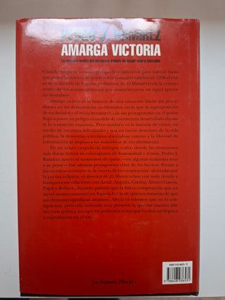 Amarga victoria: la crónica oculta del históric...