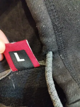 Sudadera Element Negra con Logo