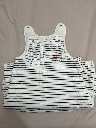 Saco dormir bebé rayas