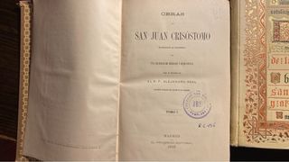 Santos Padres de la Iglesia. 3 tomos 1889