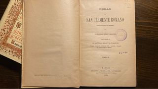 Santos Padres de la Iglesia. 3 tomos 1889