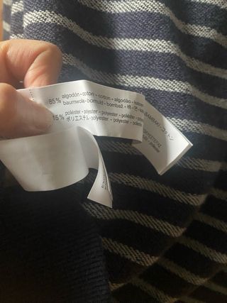 Sudadera Zara Rayas Talla M