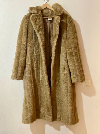 Abrigo pelo sintético Astraka vintage