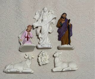 Lote figuras de marmolina