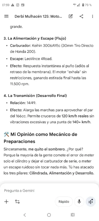 Derbi Mulhacen Café 125 ( SUPER-TORQUE )