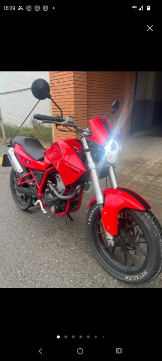Derbi Mulhacen Café 125  4v carburación 15cv