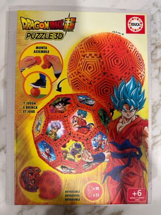 Puzzle 3D Dragon Ball Super Educa