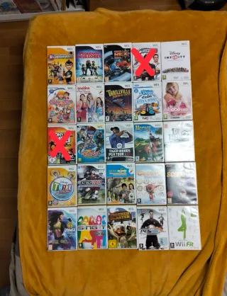 3X15€ Juegos Wii originales 3X15 Euros