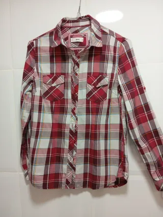 Camisa cuadros Mango mujer Talla S