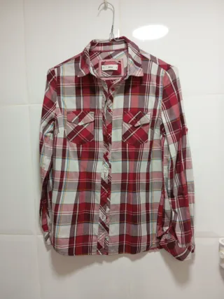 Camisa cuadros Mango mujer Talla S