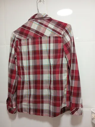 Camisa cuadros Mango mujer Talla S