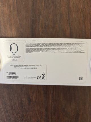 Apple Watch SE Negro/Gris Espacial