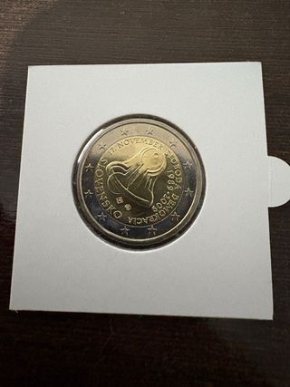 Moneda 2 euros Eslovaquia 2009