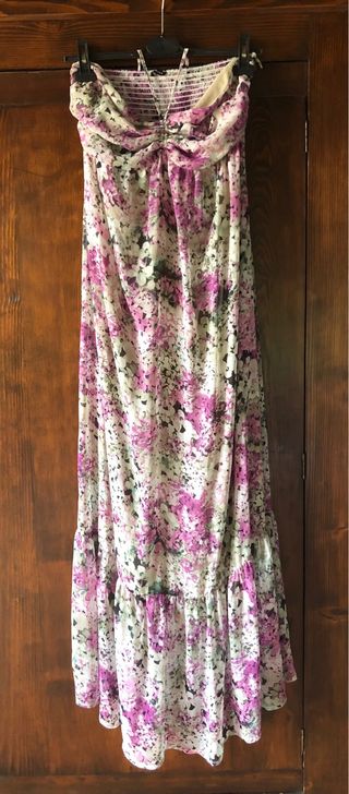 Abito lungo floreale estivo