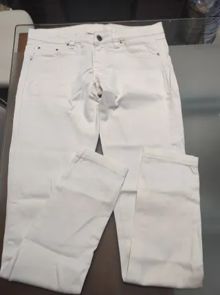 Pantaloni donna bianchi taglia S