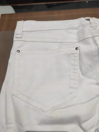 Pantaloni donna bianchi taglia S