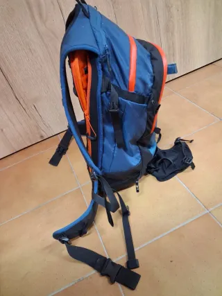 Mochila Ortovox Azul Naranja Haute Route 32 litros