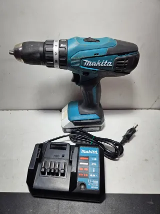 Taladro Percutor Makita 18V con Cargador