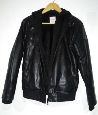 Chaqueta Piel Ativo con Capucha para jovenes 12-16