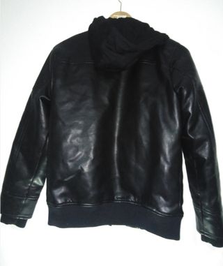 Chaqueta Piel Ativo con Capucha para jovenes 12-16