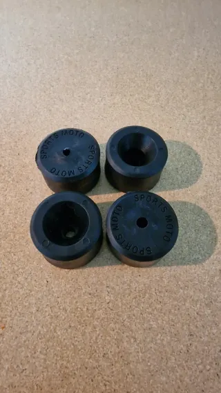 4 Topes anticaída para moto