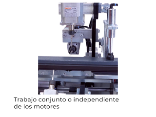 Máquina desaguadora 3 motores semi-automática