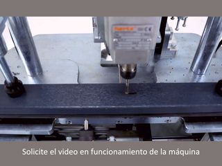 Máquina desaguadora 3 motores semi-automática