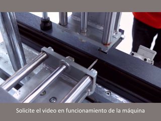 Máquina desaguadora 3 motores semi-automática
