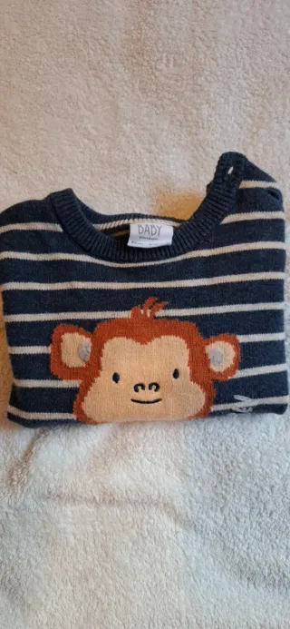 Jersey DADY bebé mono rayas