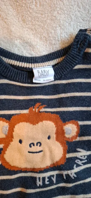 Jersey DADY bebé mono rayas