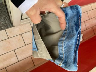 Porta tabacco in jeans