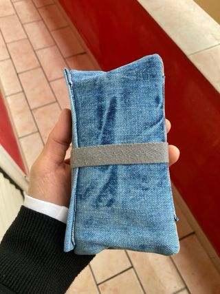 Porta tabacco in jeans