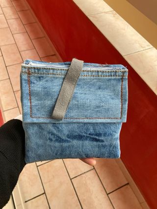 Porta tabacco in jeans