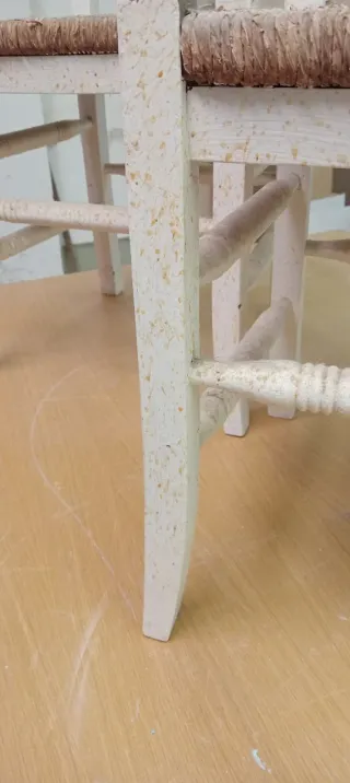 Juego de 2 sillas de madera