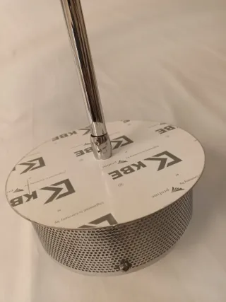 Lámpara LED espiral moderna