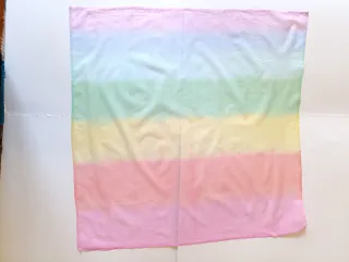 Telo gioco cotone arcobaleno