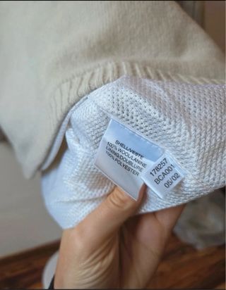 Jersey Adidas Lana Beige Media Cremallera